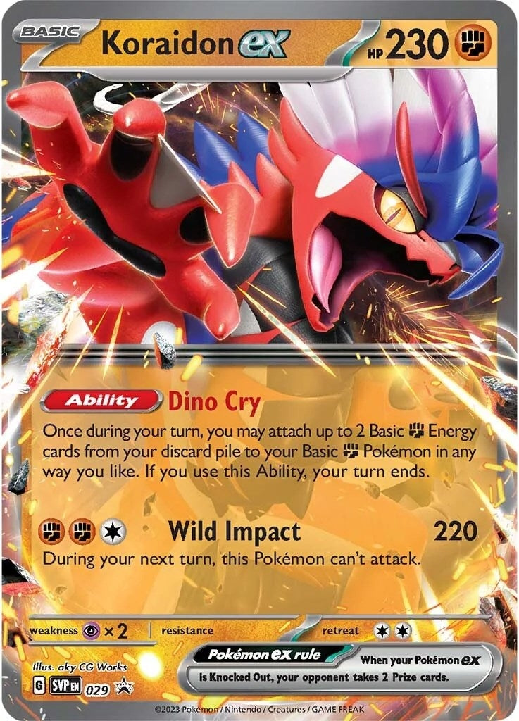 Koraidon ex 029 (029) [SVP]