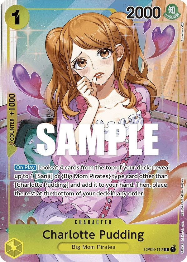 Charlotte Pudding Alternate Art (OP03-112) [OP03]