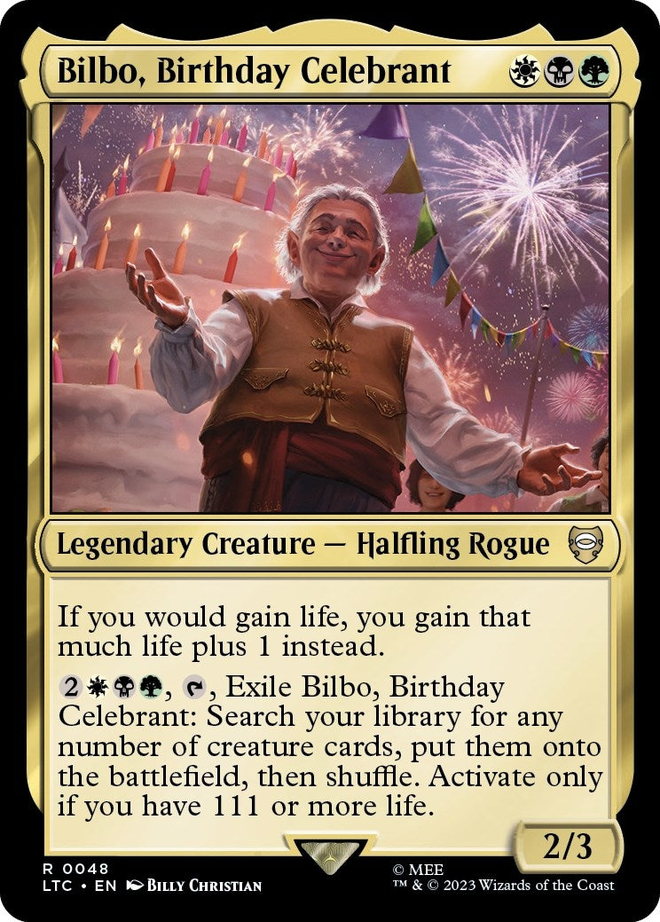 Bilbo Birthday Celebrant (48) [LTC]