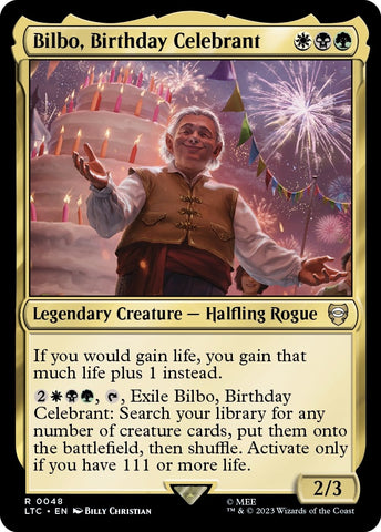 Bilbo Birthday Celebrant (48) [LTC]