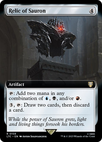 Relic of Sauron Extended Art (159) [LTC]