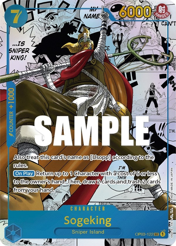 Sogeking Alternate Art Manga (OP03-122) [OP03]