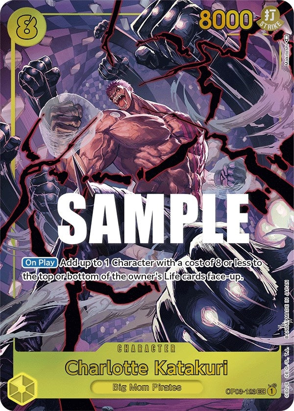 Charlotte Katakuri 123 Alternate Art (OP03-123) [OP03]