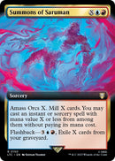 Summons of Saruman Extended Art (150) [LTC]