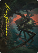 Shelob Child of Ungoliant Art Card Gold Stamped Signature (23) [ASLTR]