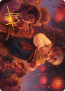 Bilbo Retired Burglar Art Card Gold Stamped Signature (14) [ASLTR]