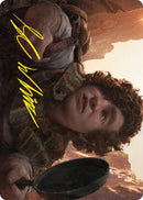 Sam Loyal Attendant Art Card Gold Stamped Signature (58) [ASLTR]