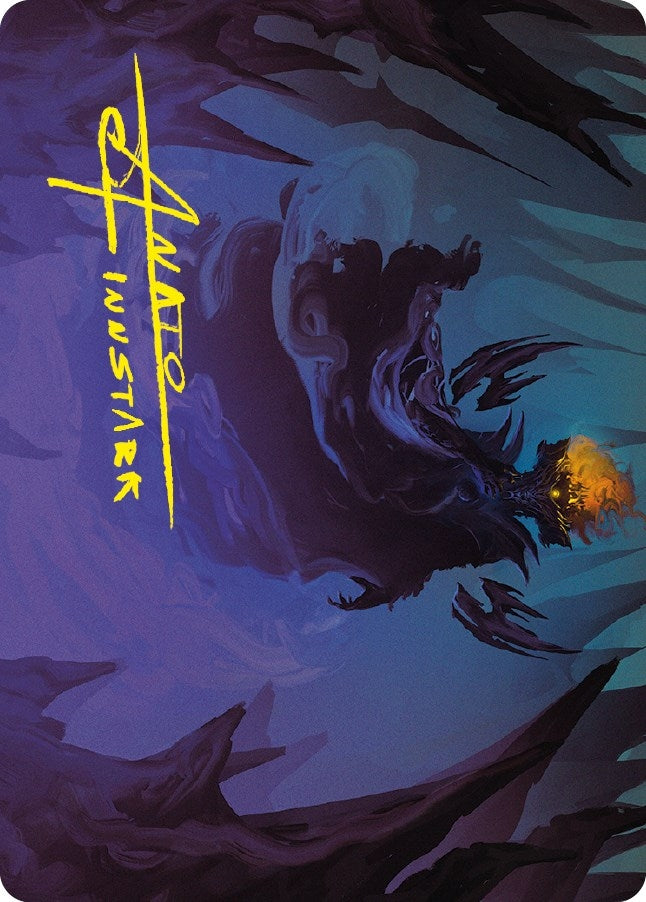 Sauron the Necromancer Art Card Gold Stamped Signature (42) [ASLTR]