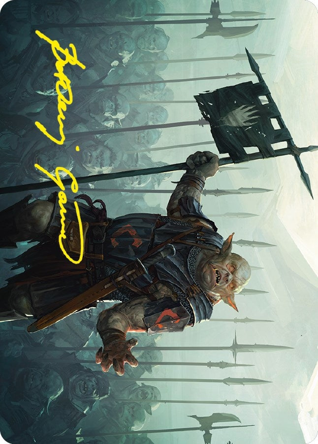 Ugluk of the White Hand Art Card Gold Stamped Signature (27) [ASLTR]