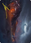 Field of Ruin Art Card Gold Stamped Signature (77) [ASLTR]