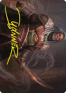Theoden King of Rohan Art Card Gold Stamped Signature (25) [ASLTR]