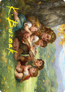 Samwise Gamgee Art Card 19 81 Gold Stamped Signature (19) [ASLTR]