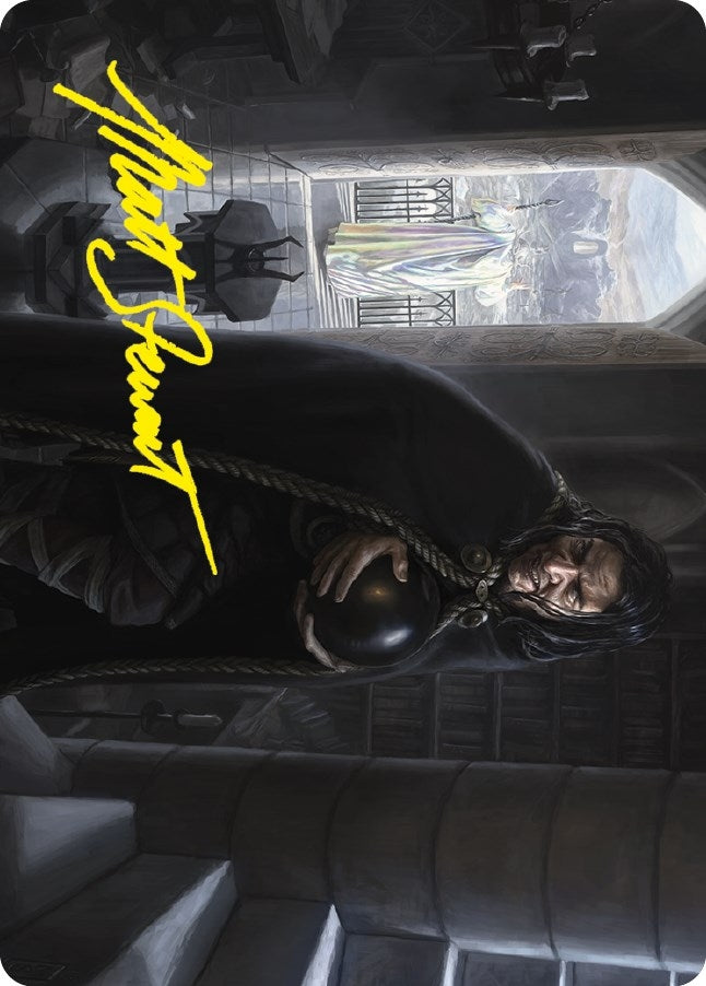 Grima Sarumans Footman Art Card Gold Stamped Signature (63) [ASLTR]