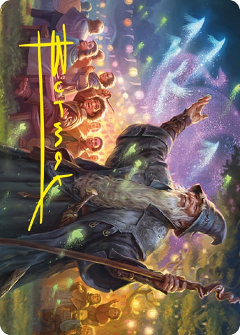 Gandalf Friend of the Shire Art Card Gold Stamped Signature (5) [ASLTR]