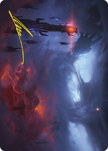 Shadow of the Enemy Art Card Gold Stamped Signature (8) [ASLTR]