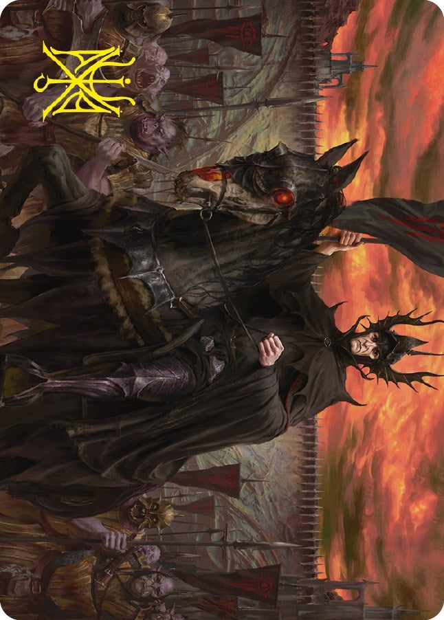 The Mouth of Sauron Art Card Gold Stamped Signature (18) [ASLTR]