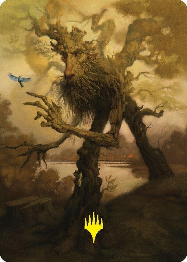 Treefolk Token Art Card Gold Stamped Signature (81) [ASLTR]