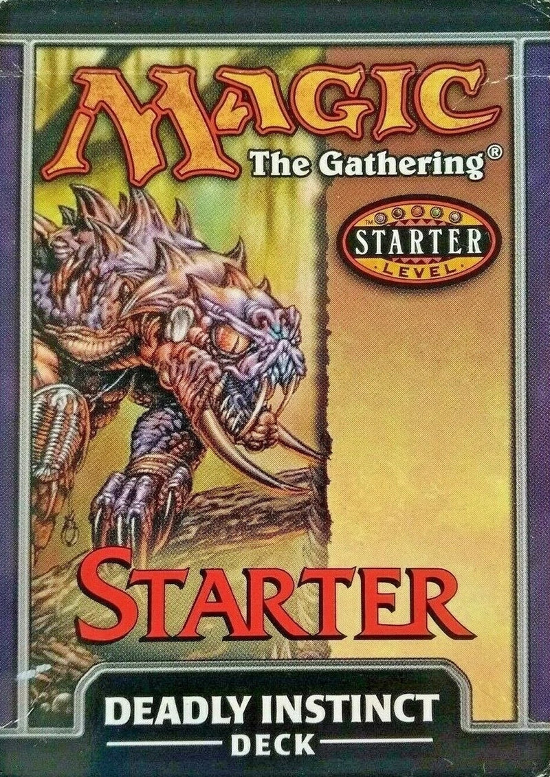 Starter 1999 Theme Deck Deadly Instinct [S99]