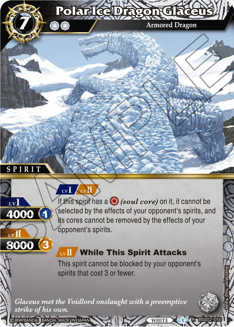 Polar Ice Dragon Glaceus (BSS02-050) [BSS02]
