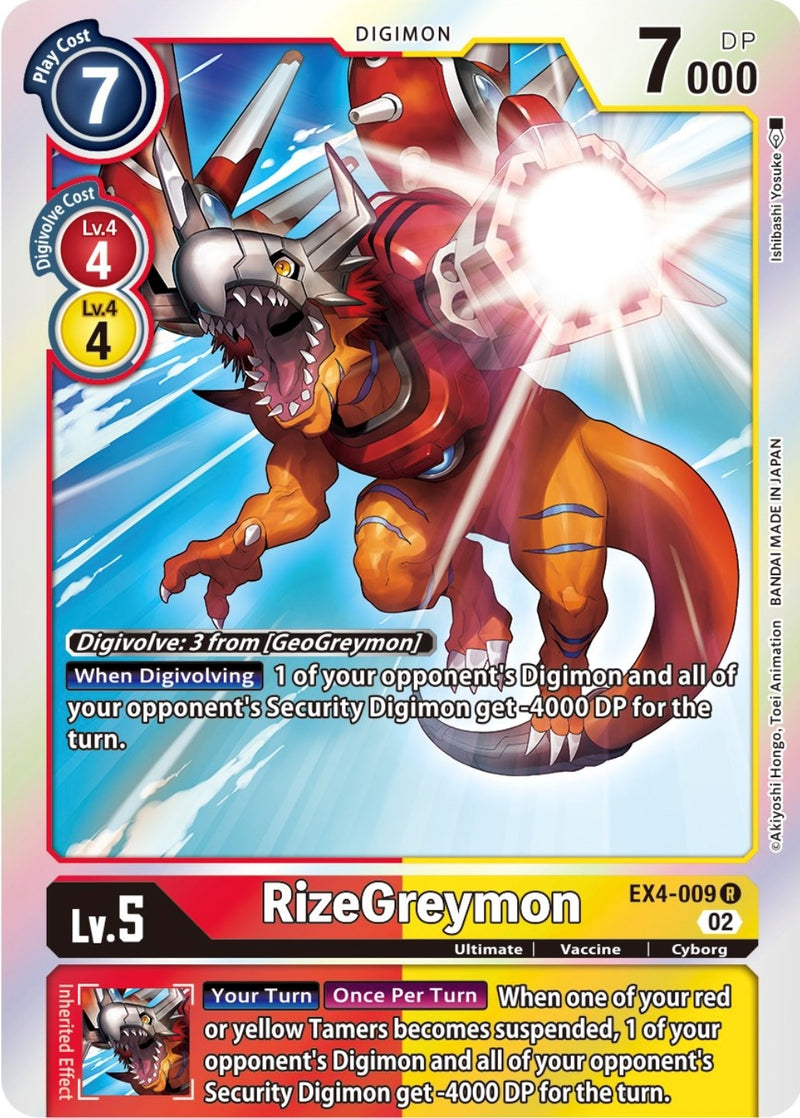 Image for RizeGreymon [Alternative Being Booster]