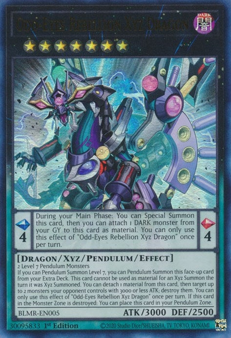 Odd Eyes Rebellion Xyz Dragon (BLMR-EN005) [BLMR]