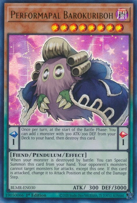 Performapal Barokuriboh (BLMR-EN030) [BLMR]