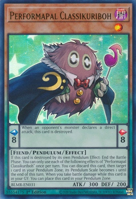 Performapal Classikuriboh (BLMR-EN031) [BLMR]