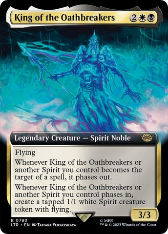 King of the Oathbreakers Extended Art Surge Foil (780) [LTR]