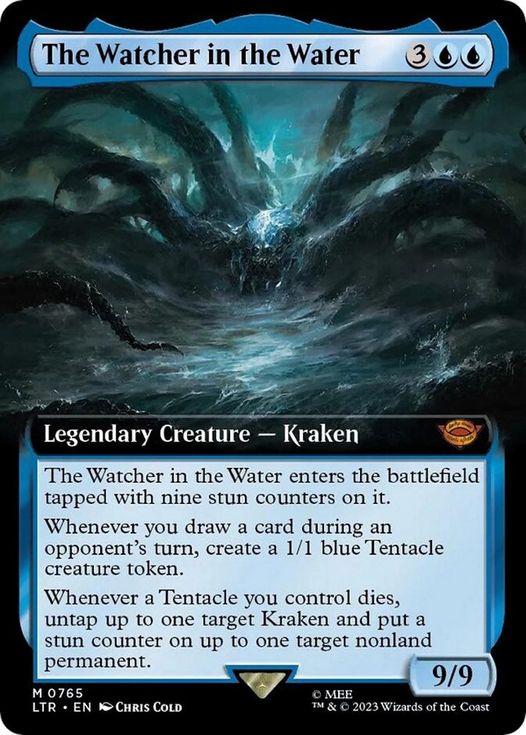 The Watcher in the Water Extended Art Surge Foil (765) [LTR]