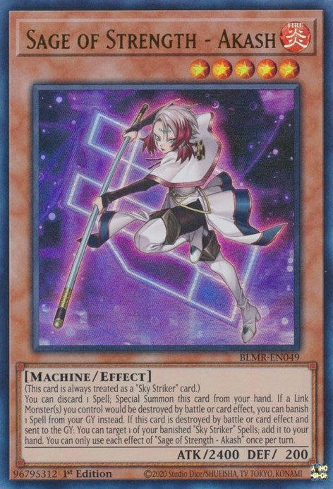 Sage of Strength Akash (BLMR-EN049) [BLMR]