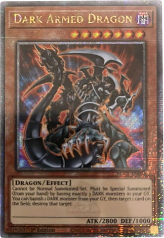 Dark Armed Dragon Quarter Century Secret Rare (BLMR-EN054) [BLMR]