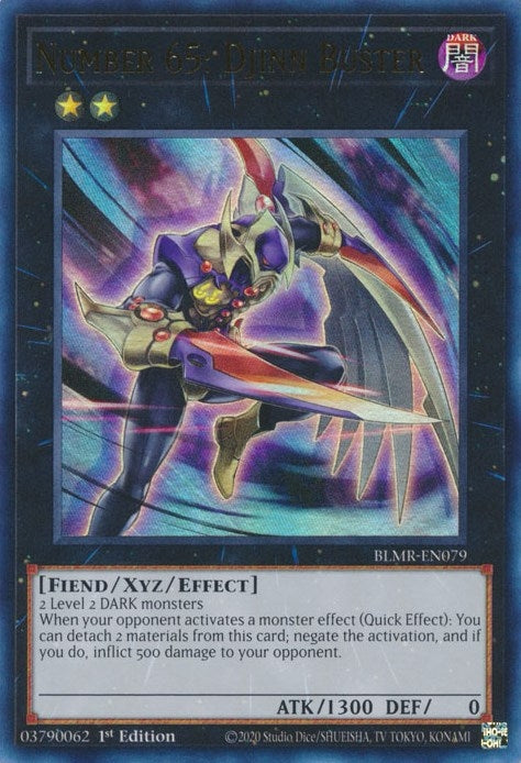 Number 65 Djinn Buster (BLMR-EN079) [BLMR]