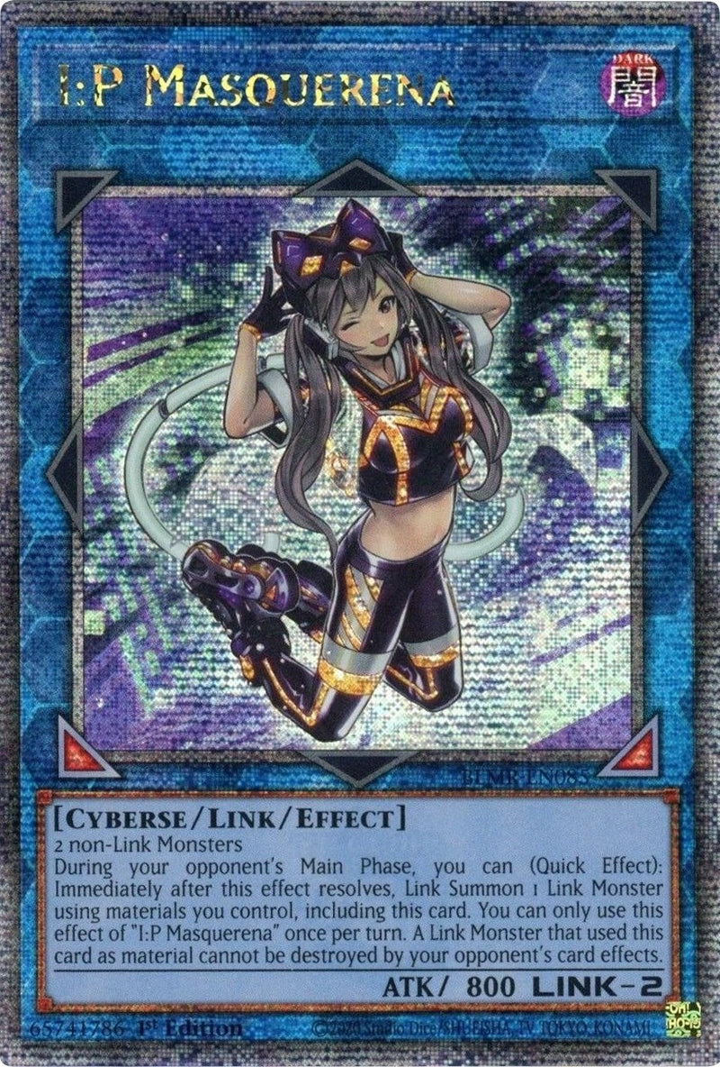 IP Masquerena Quarter Century Secret Rare (BLMR-EN085) [BLMR]