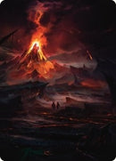 Valley of Gorgoroth Art Card (80) [ASLTR]