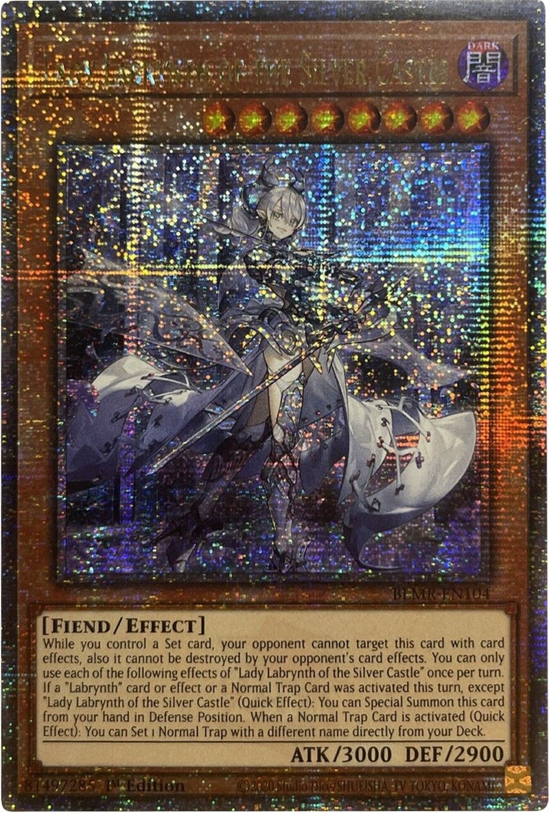 Lady Labrynth of the Silver Castle Quarter Century Secret Rare (BLMR-EN104) [BLMR]