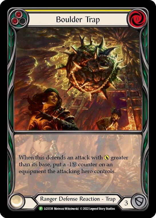 Image for Boulder Trap - LGS138 [Flesh and Blood: Promo Cards]