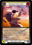 Image for Spinning Wheel Kick (Yellow) - LGS142 [Flesh and Blood: Promo Cards]
