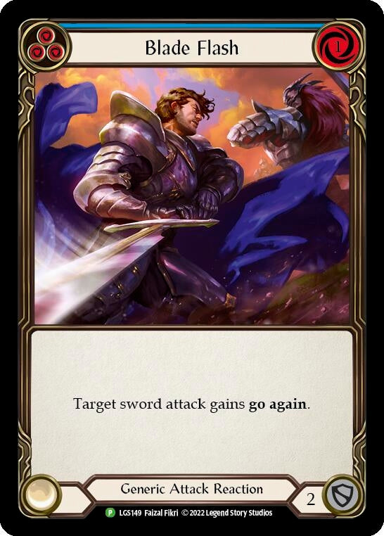 Image for Blade Flash - LGS149 [Flesh and Blood: Promo Cards]