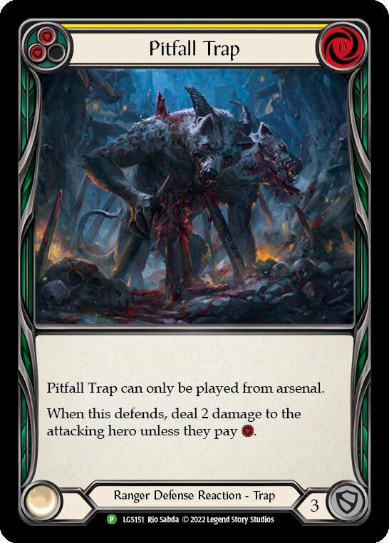 Image for Pitfall Trap - LGS151 [Flesh and Blood: Promo Cards]