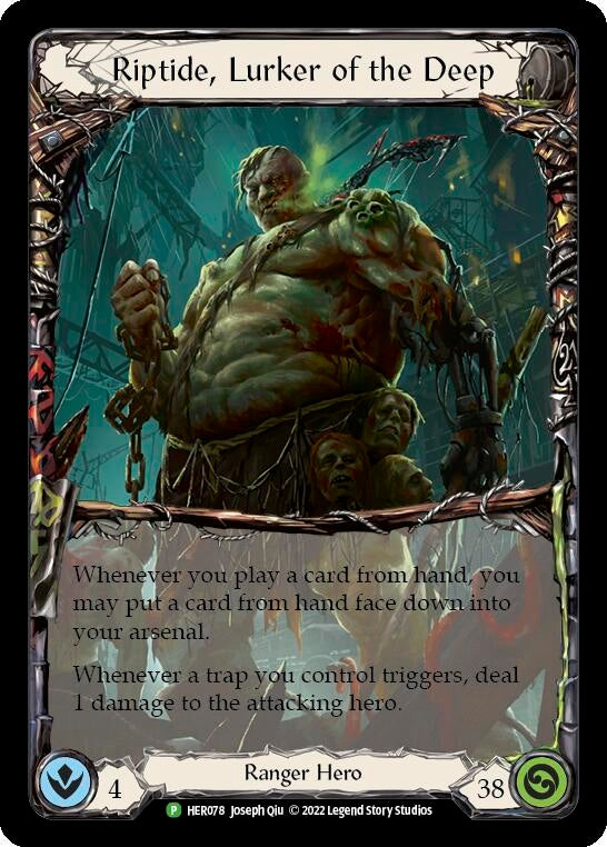 Image for Riptide, Lurker of the Deep - HER078 [Flesh and Blood: Promo Cards]