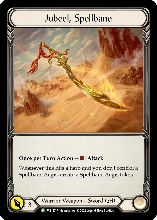 Image for Jubeel, Spellbane - FAB137 [Flesh and Blood: Promo Cards]
