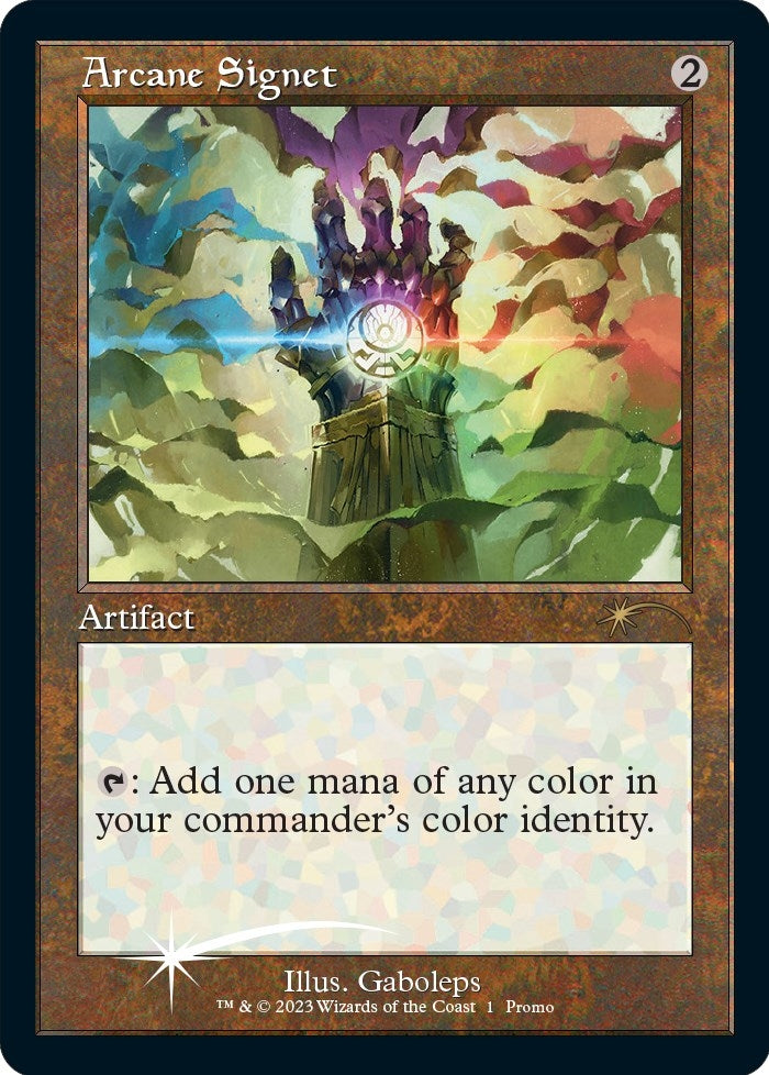 Arcane Signet Retro Frame (1) [MFP]