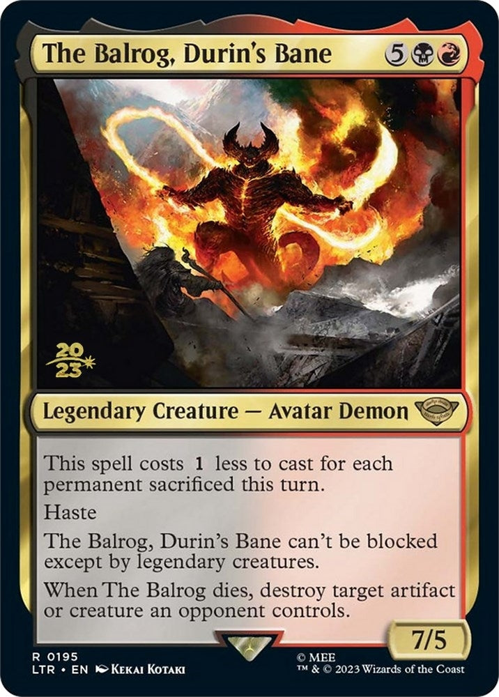 The Balrog Durins Bane (195) [PRE]