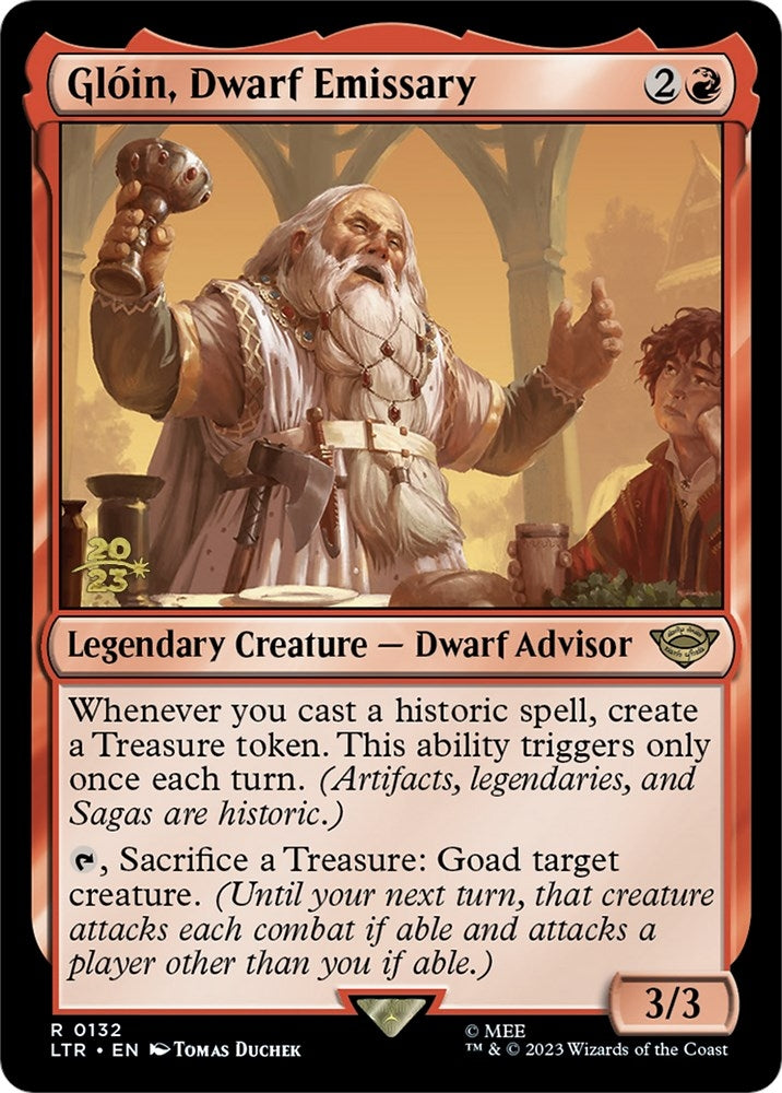 Gloin Dwarf Emissary (132) [PRE]