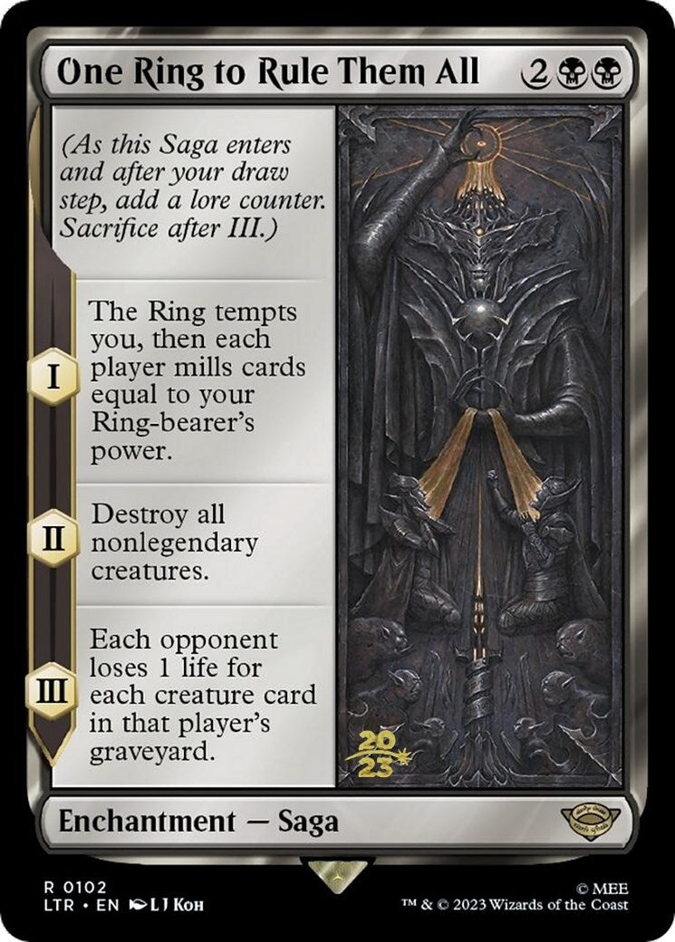 One Ring to Rule Them All (102) [PRE]