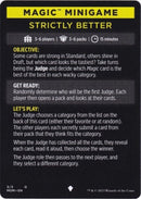 Magic Minigame Strictly Better (3) [MOM]