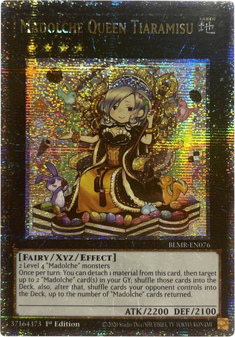 Madolche Queen Tiaramisu Quarter Century Secret Rare (BLMR-EN076) [BLMR]