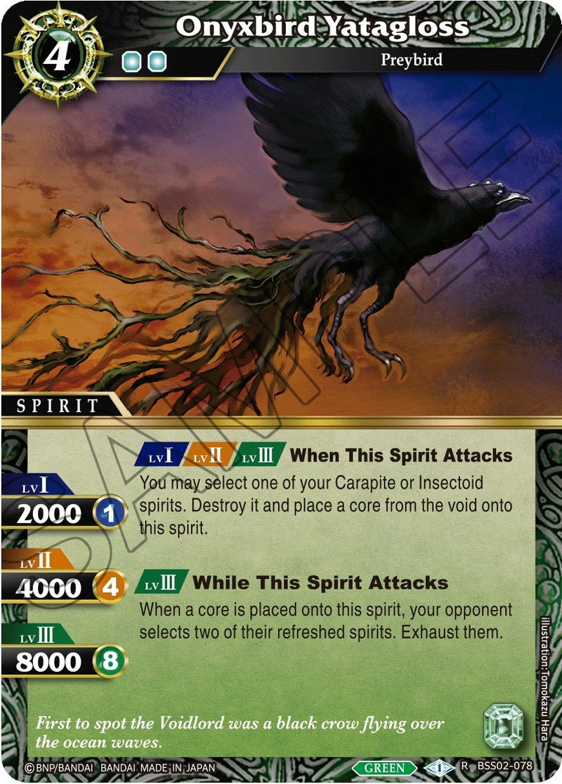 Onyxbird Yatagloss (BSS02-078) [BSS02]