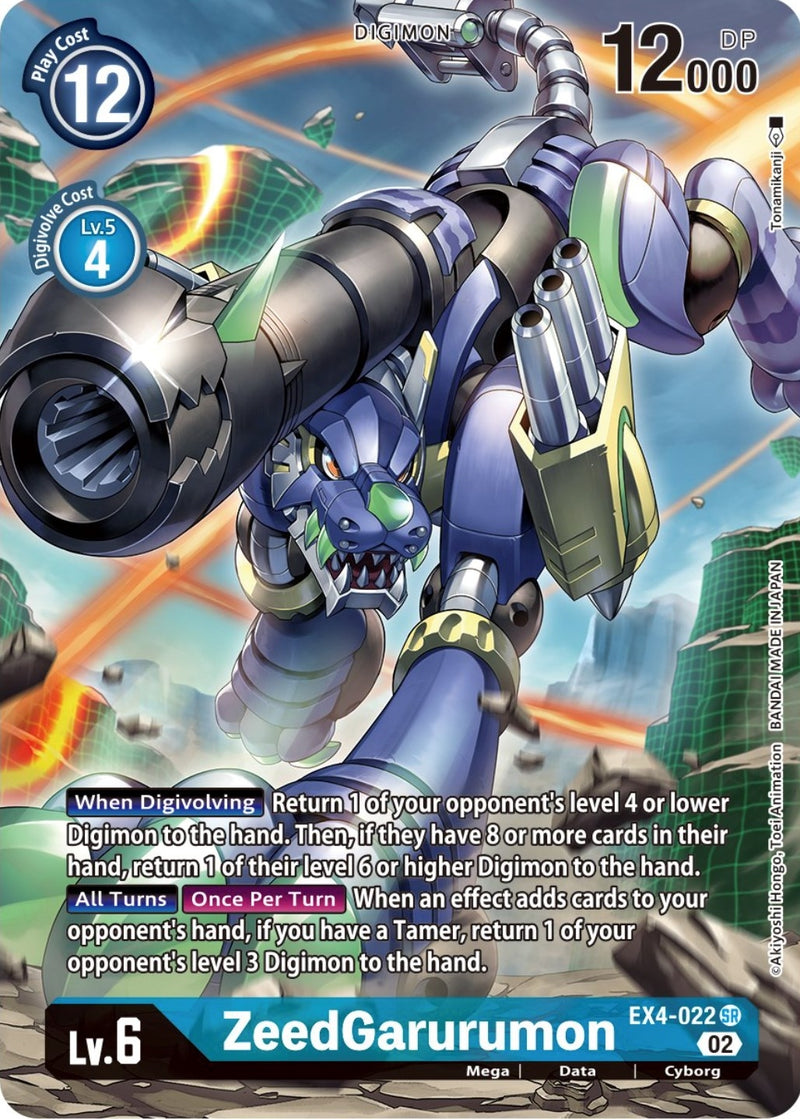 Image for ZeedGarurumon (Alternate Art) [Alternative Being Booster]