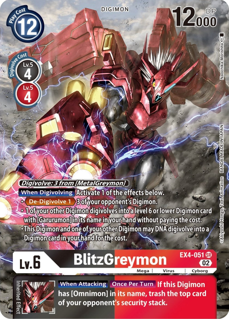 Image for BlitzGreymon (Alternate Art) [Alternative Being Booster]